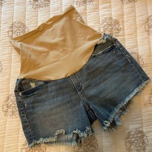 Joe’s Jeans Ozzie full panel maternity shorts